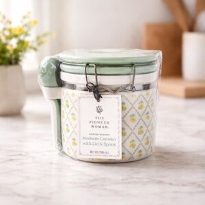 The Pioneer Woman Stoneware Painted Meadow Medium Canister
